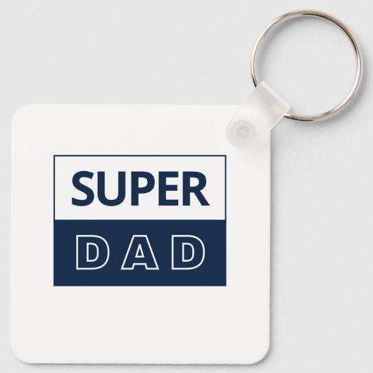 Super Pap Sleutelhanger (Achterkant)