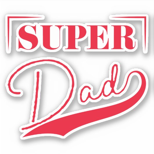 Super Pap Sticker (Voorkant)