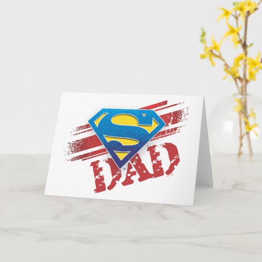 Super Pap Stripes Kaart (Gele Bloem)