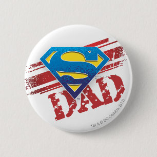 Super Pap Stripes Ronde Button 5,7 Cm