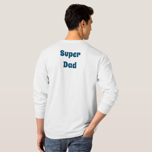 Super Pap T-shirt (Achterkant volledig)