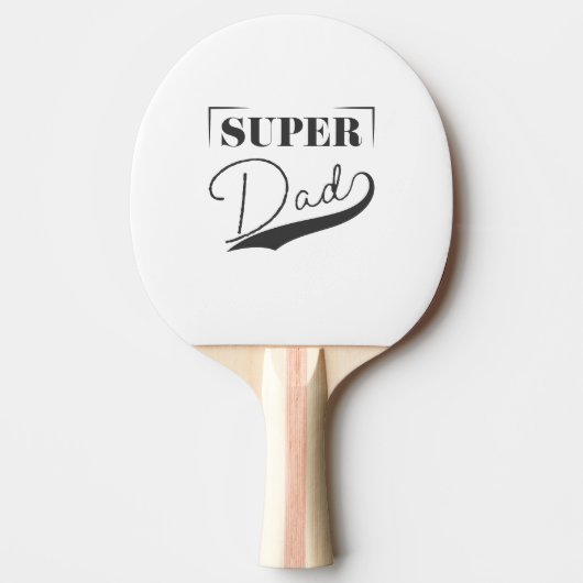 Super Pap Tafeltennisbatje (Voorkant)