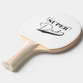 Super Pap Tafeltennisbatje (Voorkant Gekanteld)