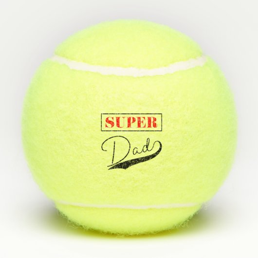 Super Pap Tennisballen (Achterkant)