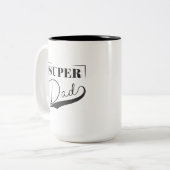 Super Pap Tweekleurige Koffiemok (Voorkant links)