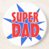 Super Pap Vaderdag Drink Onderzetter (Voorkant)