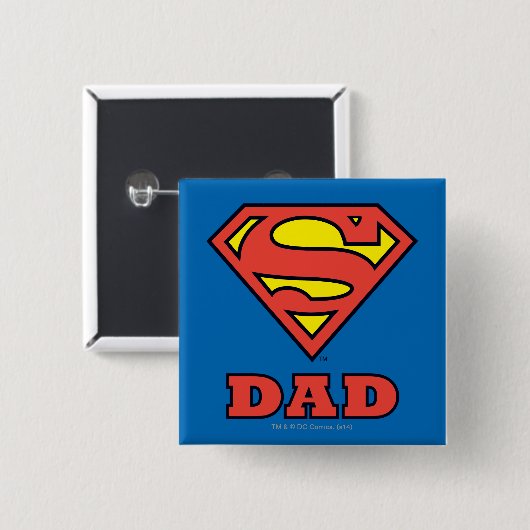 Super Pap Vierkante Button 5,1 Cm (Voorkant /achterkant)