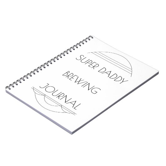 Super Papa Brewing Journal Notitieboek (Linkerzijde)