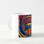Super papa cadeau koffiemok (Voorkant links)