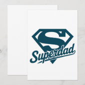 Super Papa Ever Kaart (Voorkant / Achterkant)