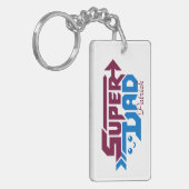 Super Papa Gamer Cadeau – Retro Sleutelhanger (Voorkant Links)
