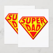 Super papa - Gefeliciteerd Vaderdag (Voorkant / Achterkant)