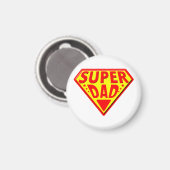 Super papa - Gefeliciteerd Vaderdag Magneet (Voorkant / Achterkant)