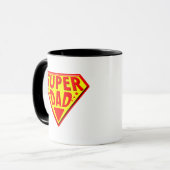 Super papa - Gefeliciteerd Vaderdag Mok (Voorkant links)