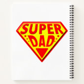 Super papa - Gefeliciteerd Vaderdag Notitieboek (Achterkant)