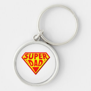 Super papa - Gefeliciteerd Vaderdag Sleutelhanger