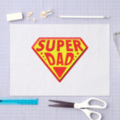 Super papa - Gefeliciteerd Vaderdag Tissuepapier (Craft)