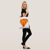Super papa - Gelukkige Vaderdag Tote Bag (Op model)