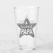 Super Papa Gray Glas (Achterkant)