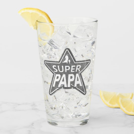 Super Papa Gray Glas (Voorkant ijs)