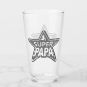 Super Papa Gray Glas (Voorkant)