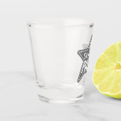 Super Papa Gray Shot Glas (Links)