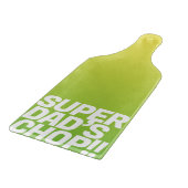 Super papa hakken | Grappig bericht Snijplank (Hoek)