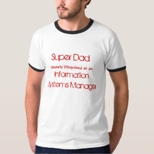 Super papa, heel erg gedempt als een, informatie.. t-shirt