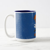 Super Papa Held Tweekleurige Koffiemok (Links)