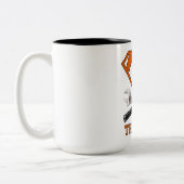 Super Papa Held Tweekleurige Koffiemok (Links)