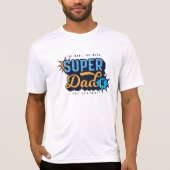 Super papa het Man de mythe de Legende superheld T-shirt (Voorkant)