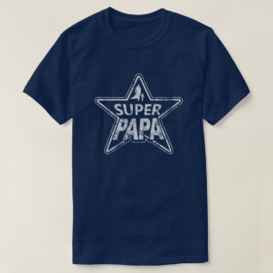 Super Papa in nood T-shirt