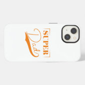 Super Papa iPhone Hoesje (Achterkant horizontaal)