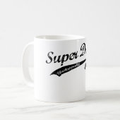 Super papa is onaanpasbaar. mok koffie (Voorkant links)