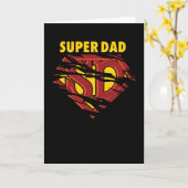 Super papa kaart (Gele Bloem)