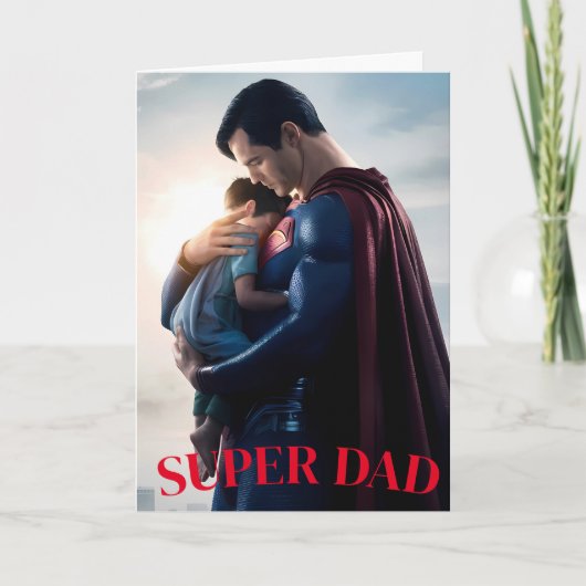 SUPER PAPA KAART (Voorkant)