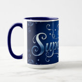 Super Papa Koffie Held Mok (Links)