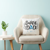 Super Papa Kussenkussen – Knuffel Geschenk voor Va Kussen (Stoel)