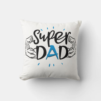 Super Papa Kussenkussen – Knuffel Geschenk voor Va Kussen