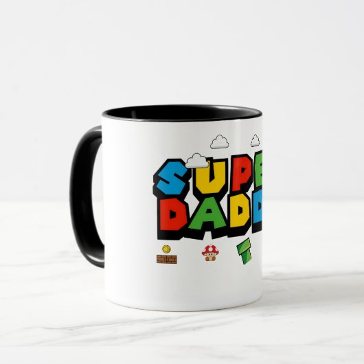 SUPER PAPA MARIO STIJL MOK (Voorkant links)