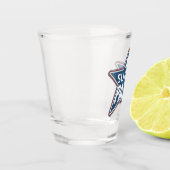 Super Papa Red White en Blue Shot Glas (Links)