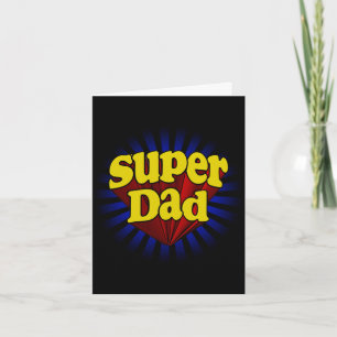 Super Papa, Rood/Gele Superhero/Blauw Kaart