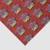 Super papa snor moderne grunge tissuepapier (Detail)