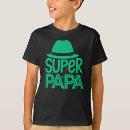Super papa, superheld papa t-shirt