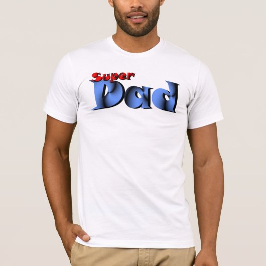 Super Papa T-shirt (Voorkant)