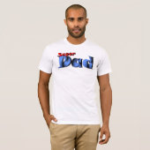 Super Papa T-shirt (Voorkant volledig)