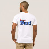 Super Papa T-shirt (Achterkant volledig)