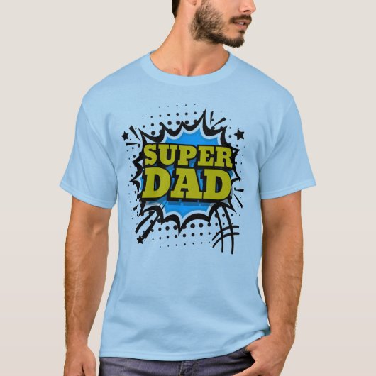 Super Papa T-shirt (Voorkant)