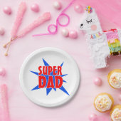 Super Papa Vaderdag Party Papier Borden Papieren Bordje (Feest)
