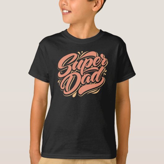 Super papa, Vaderdag T-shirt (Voorkant)